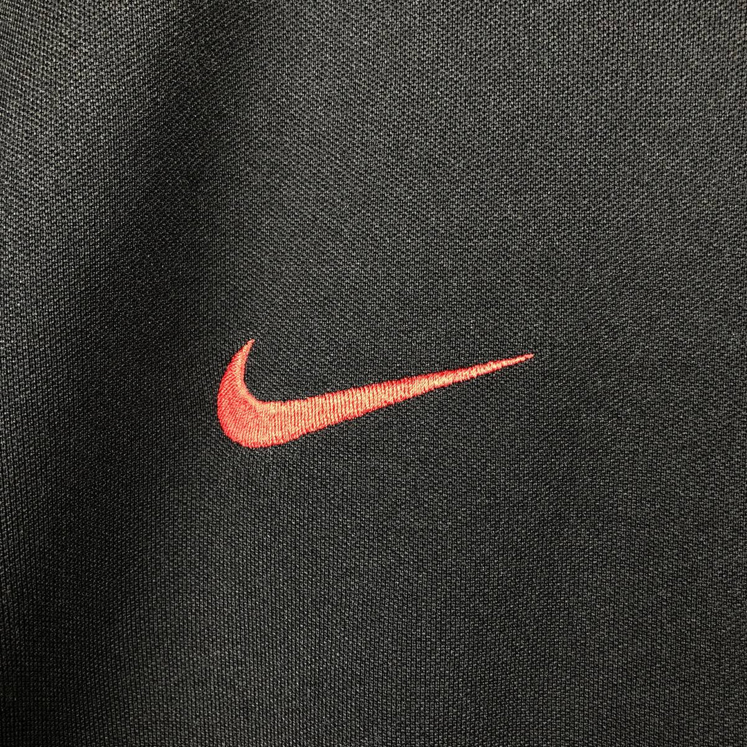 Nike Premier League Manchester United FC Track Jacket (Men's Size M) polyester black type Vintage Second Hand