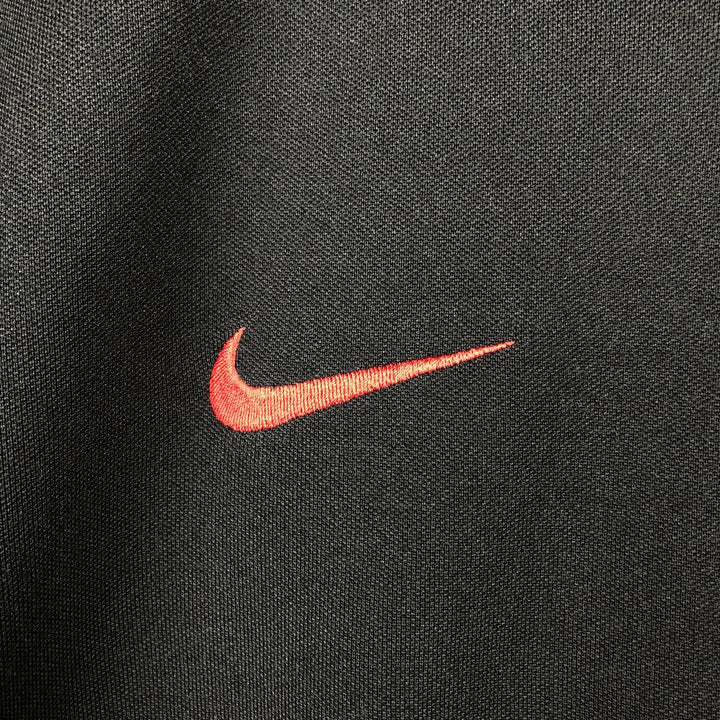 Nike Premier League Manchester United FC Track Jacket (Men's Size M) polyester black type Vintage Second Hand
