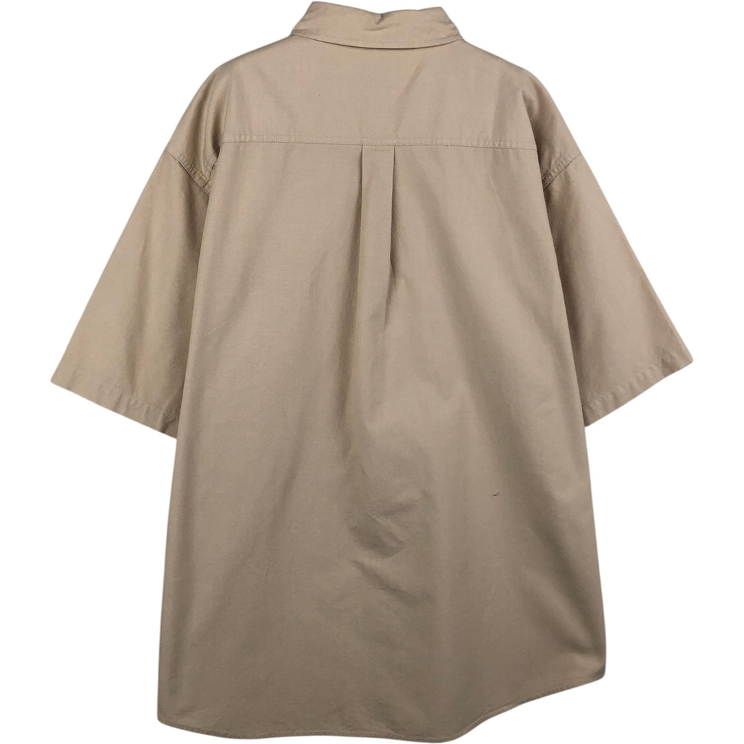 Carhartt short sleeve work shirt, men's XL size cotton Beige type Vintage Second Hand
