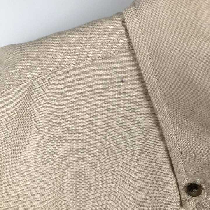 Carhartt short sleeve work shirt, men's XL size cotton Beige type Vintage Second Hand