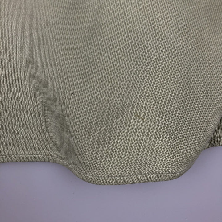 Vintage Silk Two-Tone Short Sleeve Open Collar Silk Shirt, Men's Size L silk Beige type Vintage Second Hand