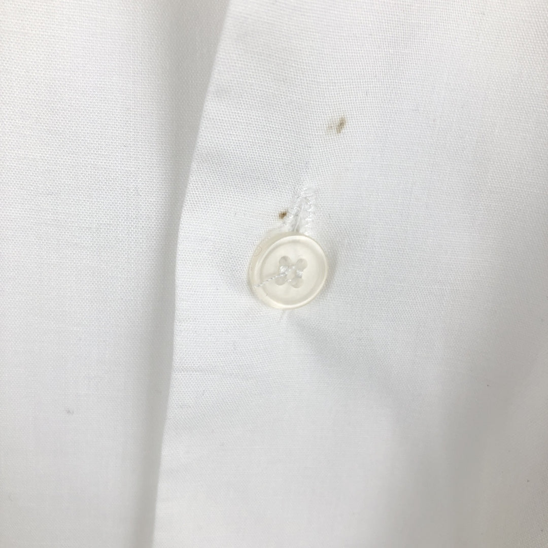 PLATOON Short-Sleeve Open-Collar Mexican Shirt, Cuban Shirt, Boxy Shirt, Men's Size M polyester white type Vintage Second Hand