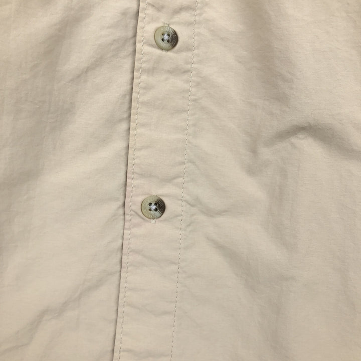 Columbia PFG OMNI-SHADE Omni-Shade Button-Down Short Sleeve Fishing Shirt Men's XL Nylon Beige type Vintage Second Hand