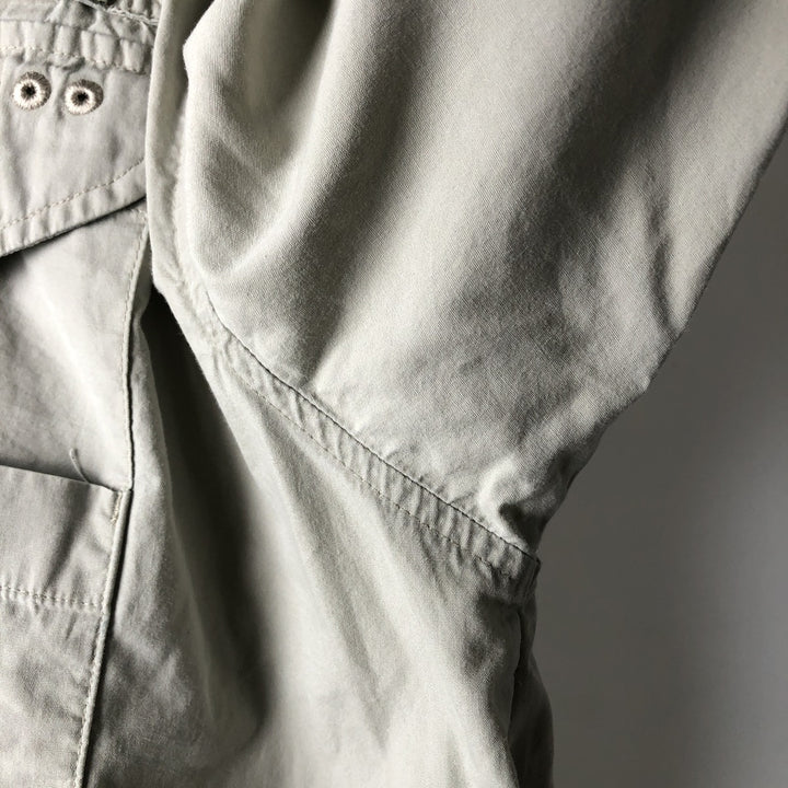 00'S Columbia PFG Hidden Button Down Short Sleeve Fishing Shirt Men's XL cotton Beige type Vintage Second Hand