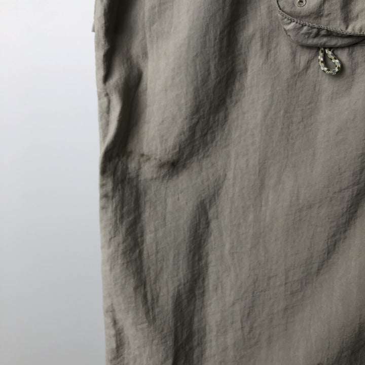 90s-00'S Columbia PFG Short Sleeve Fishing Shirt Men's XL Vintage Nylon Khaki type sage green Vintage Second Hand