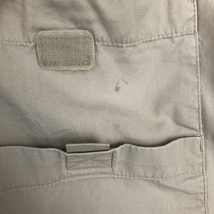 Columbia PFG Hidden Button Down Short Sleeve Fishing Shirt, Men's XL cotton Beige type Vintage Second Hand