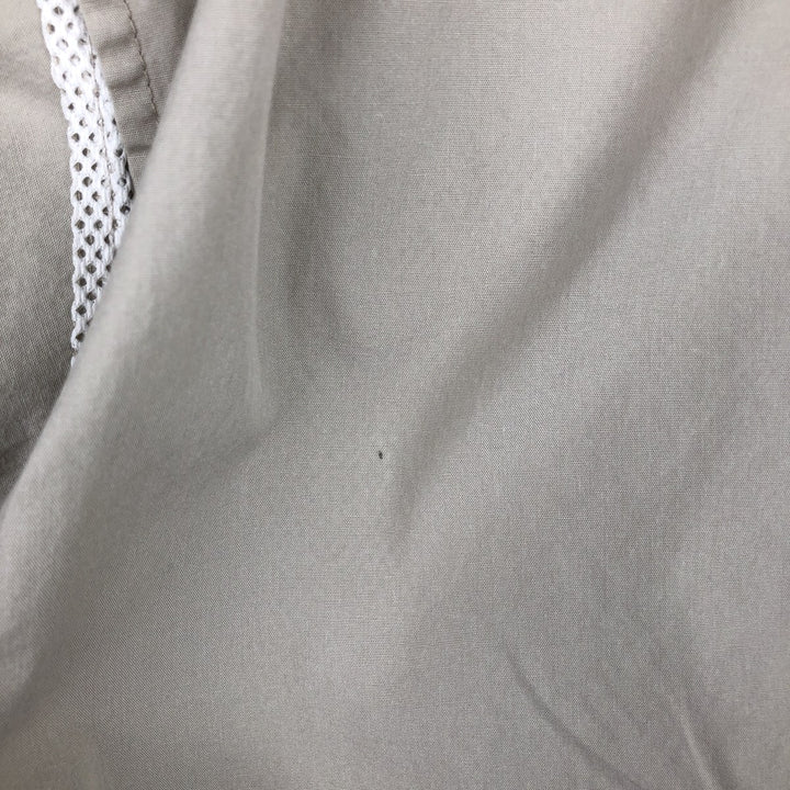 Columbia PFG Hidden Button Down Short Sleeve Fishing Shirt, Men's XL cotton Beige type Vintage Second Hand