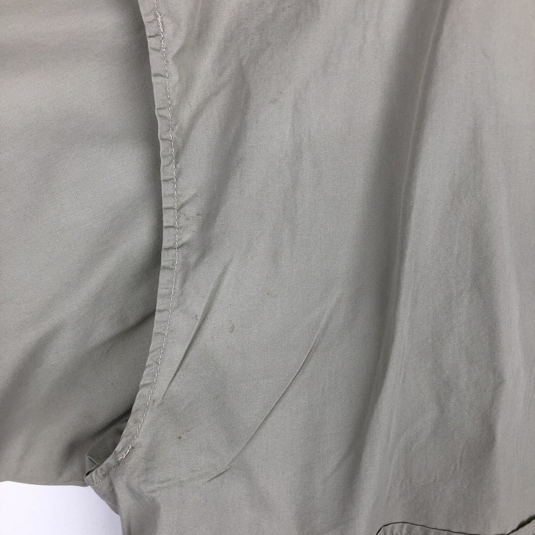 2000'S Columbia PFG Short-Sleeve Fishing Shirt, Men's Size L (approx.) cotton Beige type Vintage Second Hand