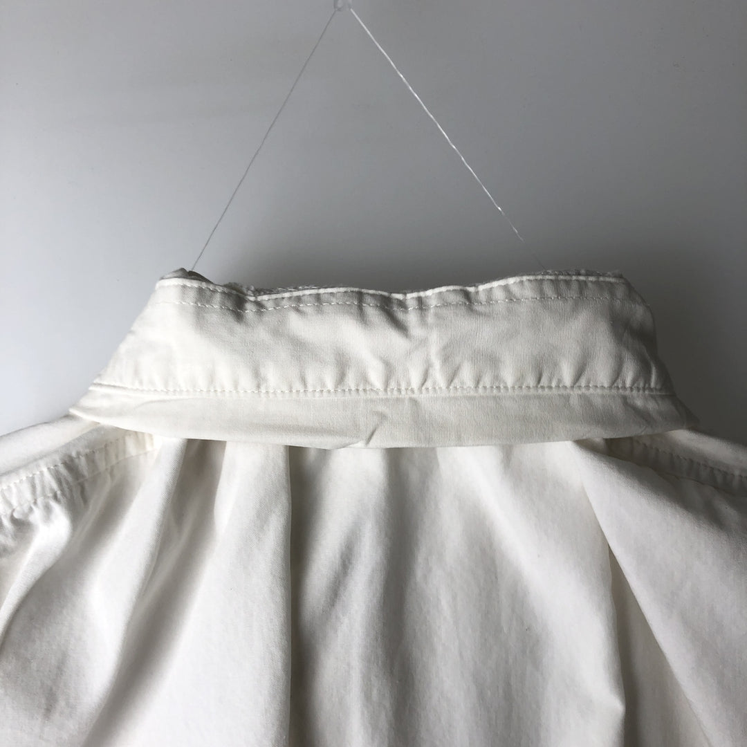 Columbia PFG Hidden Button-Down Short Sleeve Fishing Shirt, Men's Medium cotton white type Vintage Second Hand