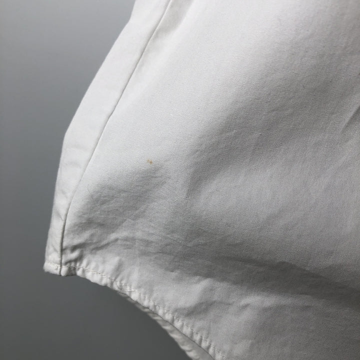 2000'S Columbia short-sleeved fishing shirt with hidden button-down collar, men's size XL equivalent. cotton white type Vintage Second Hand
