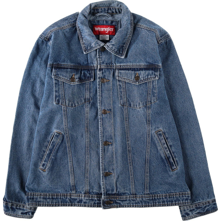 Wrangler Denim Jacket, G-Jean, Men's M size cotton blue type Vintage Second Hand