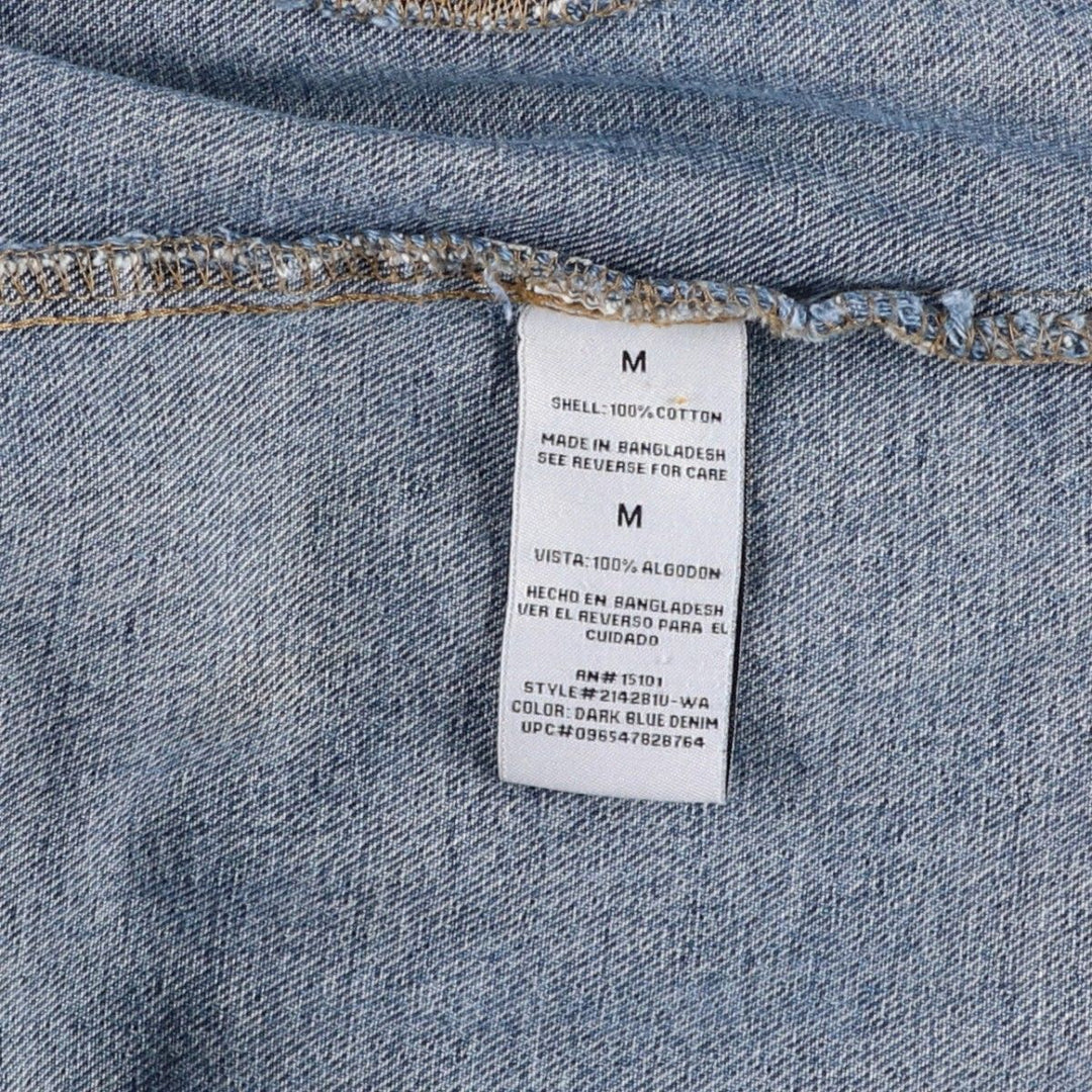 Wrangler Denim Jacket, G-Jean, Men's M size cotton blue type Vintage Second Hand