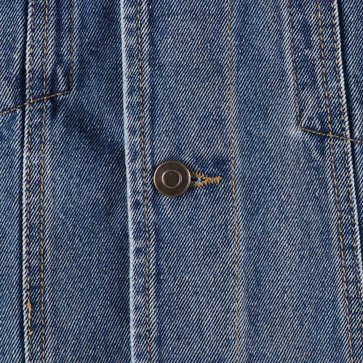 Wrangler Denim Jacket, G-Jean, Men's M size cotton blue type Vintage Second Hand