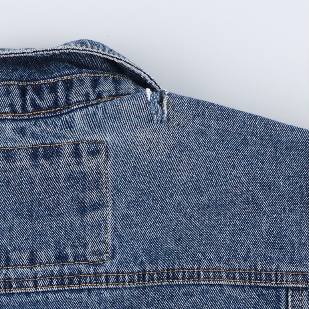 Wrangler Denim Jacket, G-Jean, Men's M size cotton blue type Vintage Second Hand