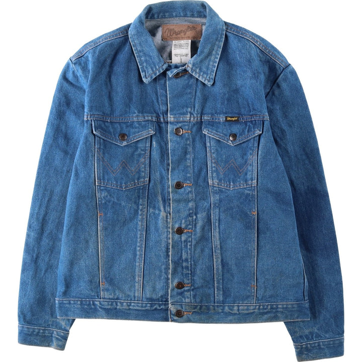 Wrangler Denim Jacket, G-Jean, Men's, Size L cotton blue type Vintage Second Hand