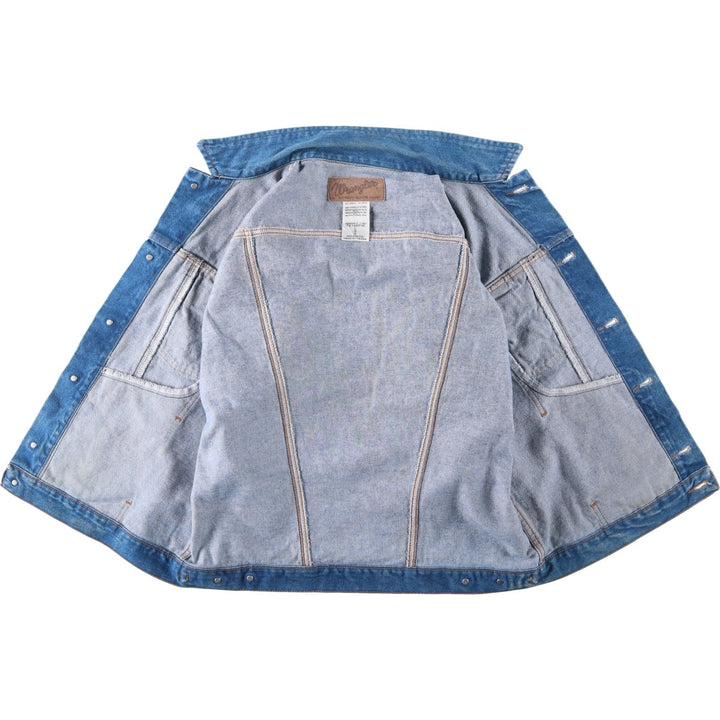 Wrangler Denim Jacket, G-Jean, Men's, Size L cotton blue type Vintage Second Hand