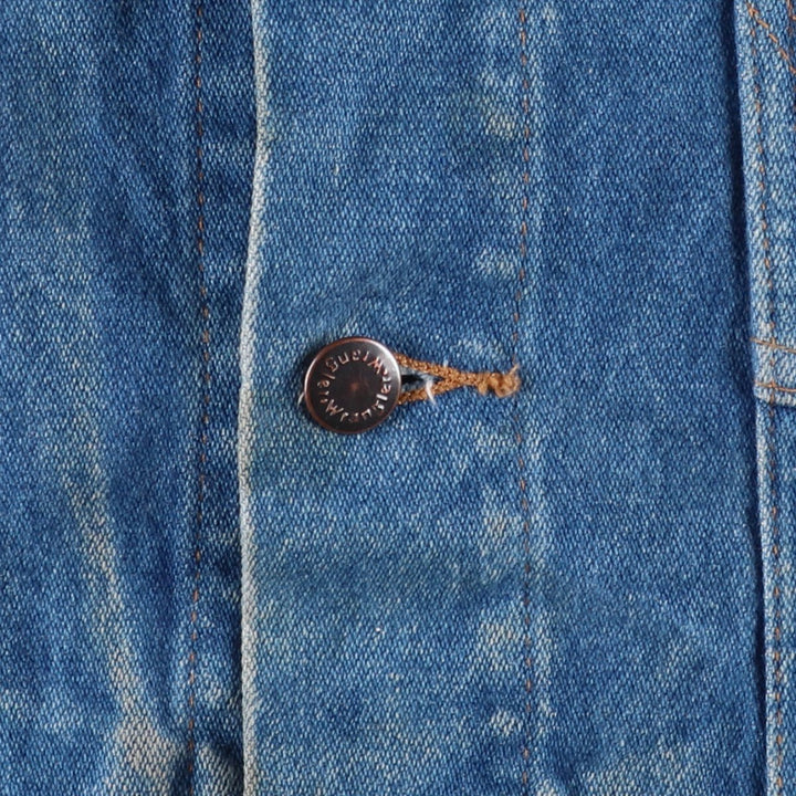 Wrangler Denim Jacket, G-Jean, Men's, Size L cotton blue type Vintage Second Hand