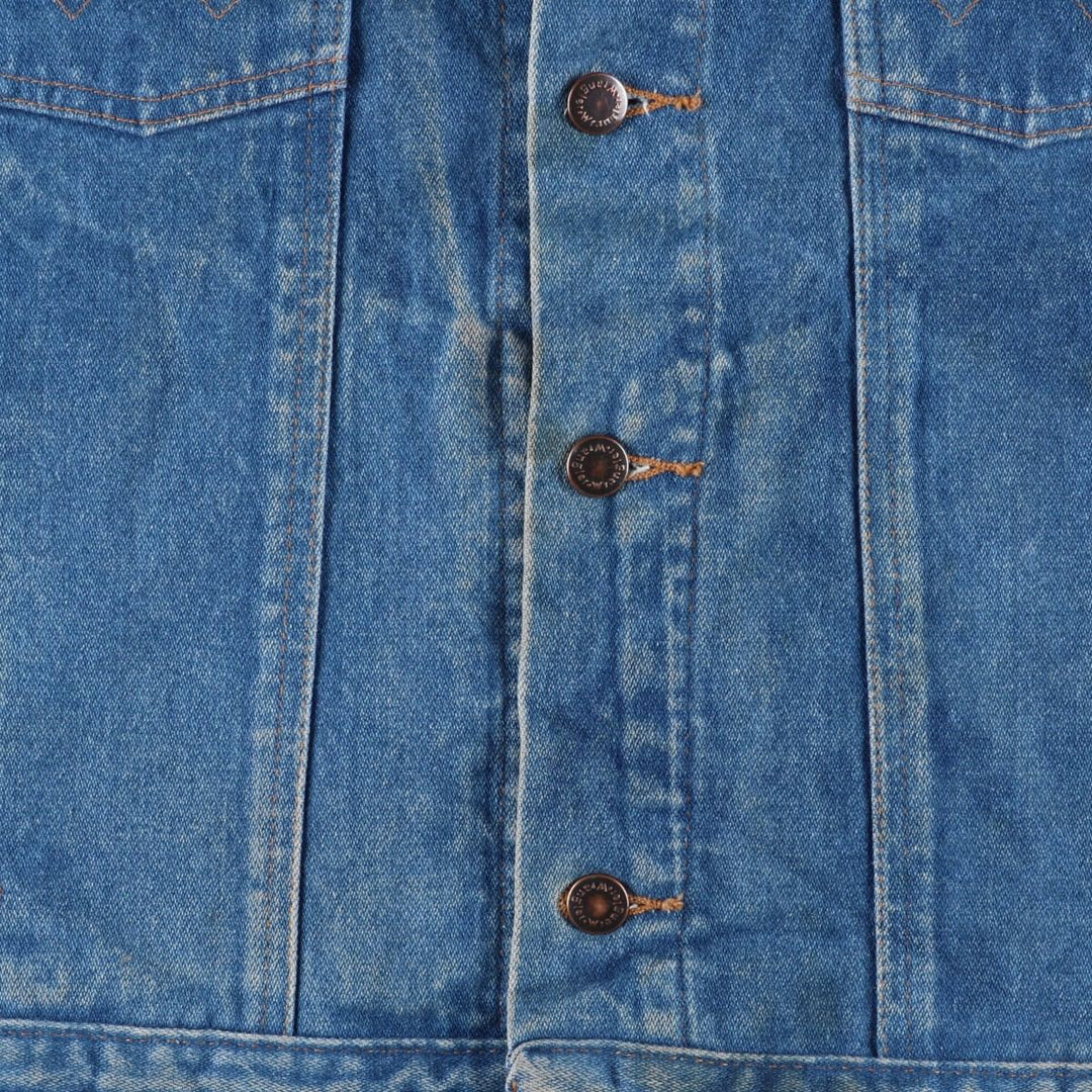 Wrangler Denim Jacket, G-Jean, Men's, Size L cotton blue type Vintage Second Hand