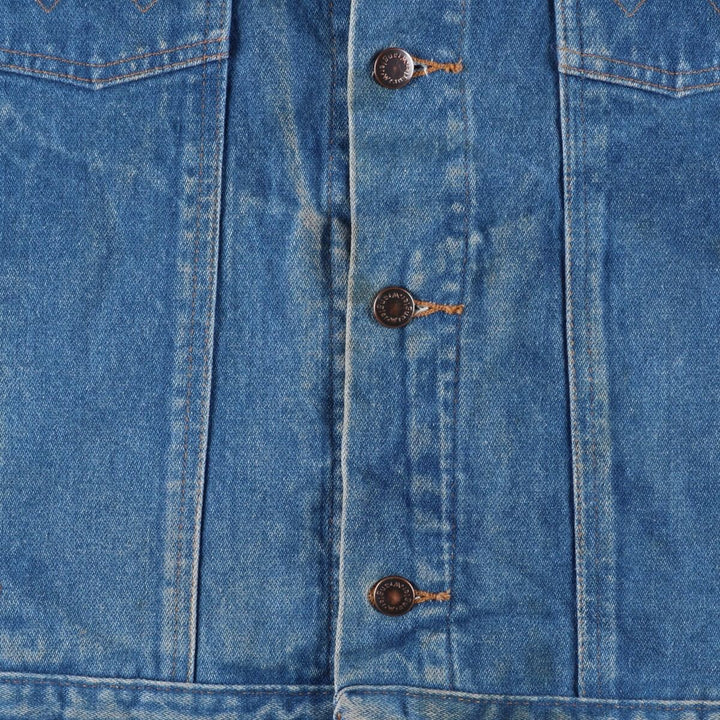 Wrangler Denim Jacket, G-Jean, Men's, Size L cotton blue type Vintage Second Hand