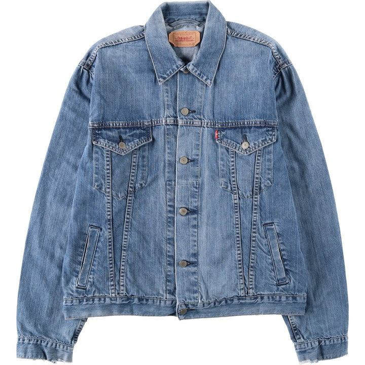 Levi's Euro Model Denim Jacket, Men's XL cotton blue type Vintage Second Hand