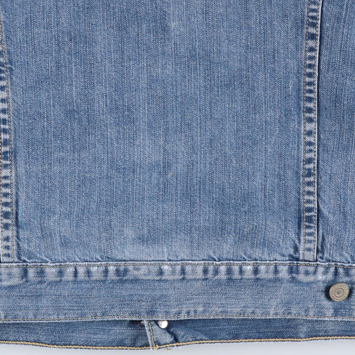 Levi's Euro Model Denim Jacket, Men's XL cotton blue type Vintage Second Hand