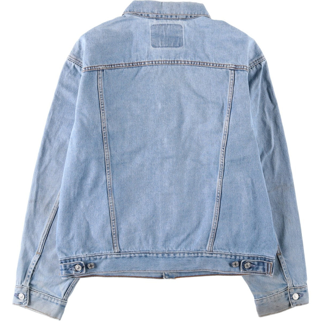Levi's denim jacket, denim jacket, men's size L cotton blue type Vintage Second Hand