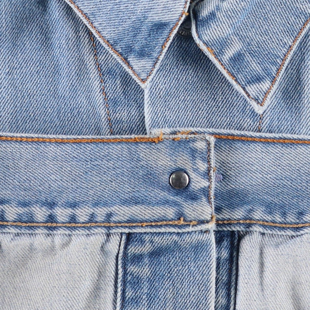 Levi's denim jacket, denim jacket, men's size L cotton blue type Vintage Second Hand