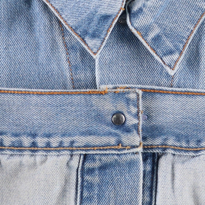 Levi's denim jacket, denim jacket, men's size L cotton blue type Vintage Second Hand