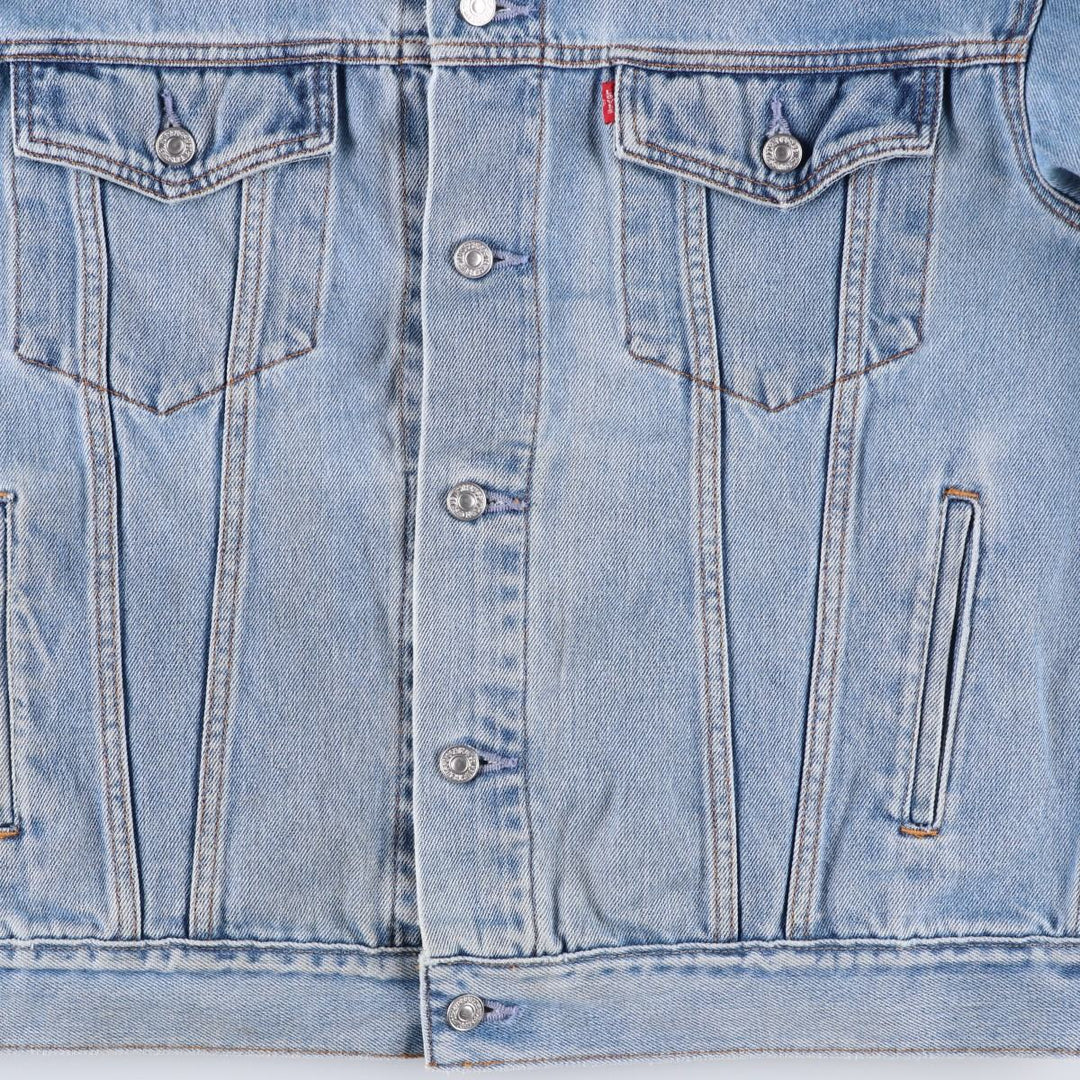 Levi's denim jacket, denim jacket, men's size L cotton blue type Vintage Second Hand