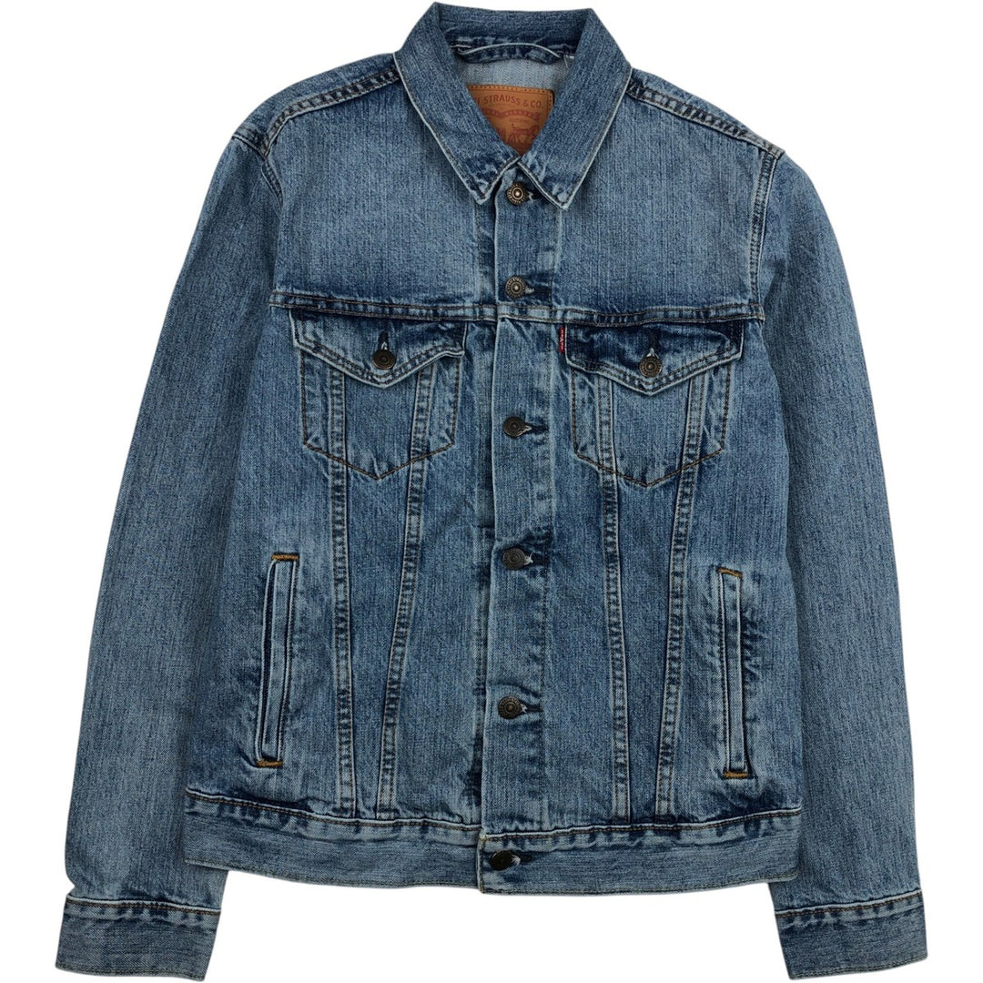 Levi's 72334-0145 Denim Jacket (Men's Size S) cotton blue type Vintage Second Hand