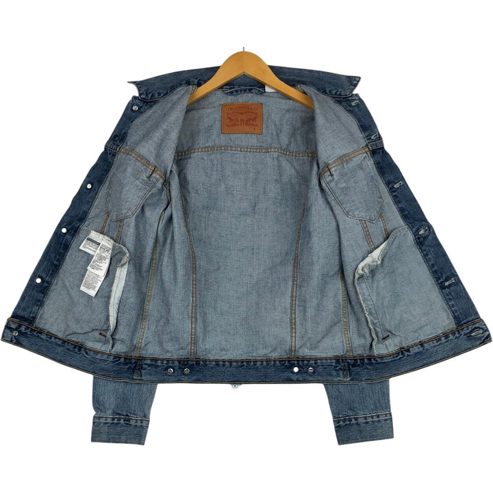 Levi's 72334-0145 Denim Jacket (Men's Size S) cotton blue type Vintage Second Hand