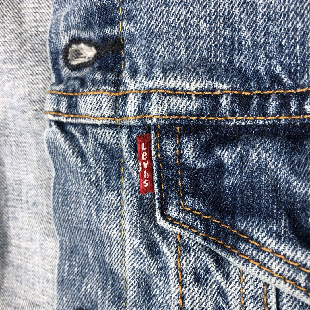 Levi's 72334-0145 Denim Jacket (Men's Size S) cotton blue type Vintage Second Hand