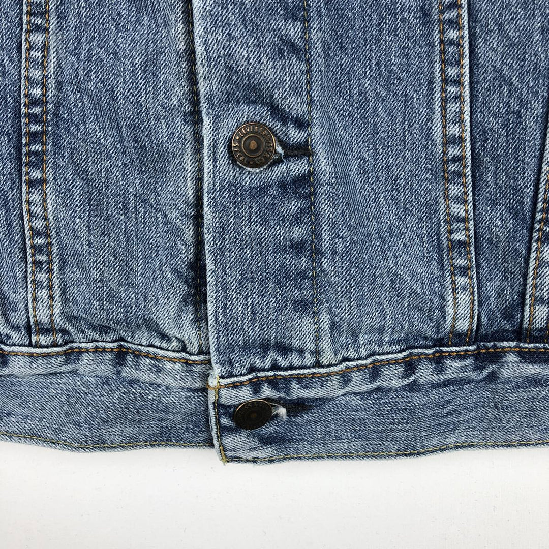 Levi's 72334-0145 Denim Jacket (Men's Size S) cotton blue type Vintage Second Hand