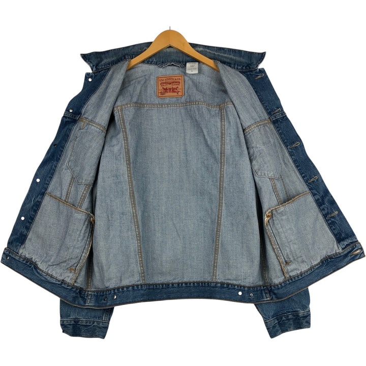 Levi's STANDARD TRUCKER 70507-0034 Denim Jacket (Men's XL equivalent) cotton blue type Vintage Second Hand