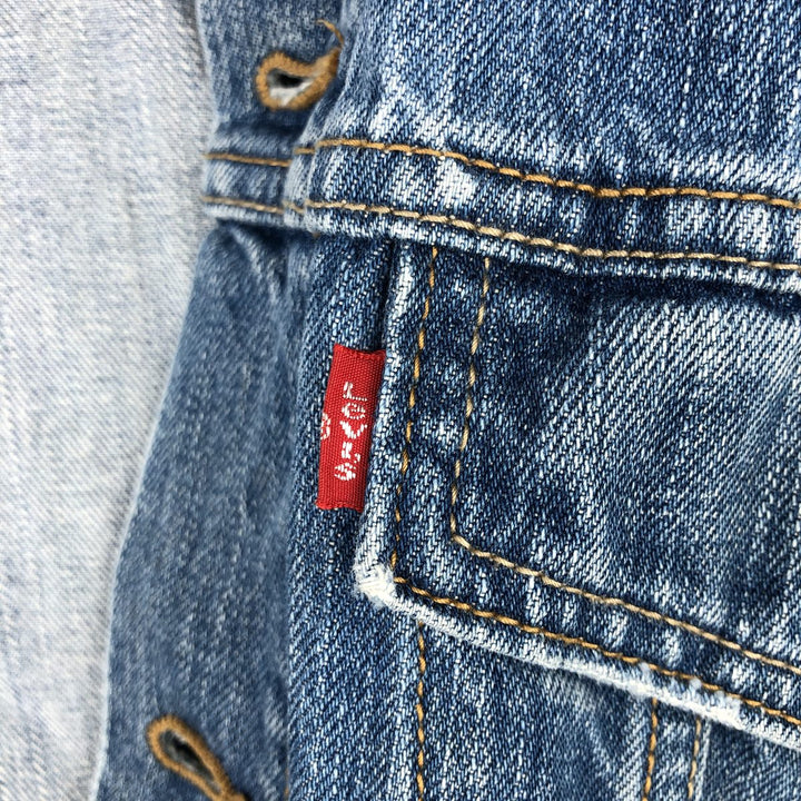 Levi's STANDARD TRUCKER 70507-0034 Denim Jacket (Men's XL equivalent) cotton blue type Vintage Second Hand