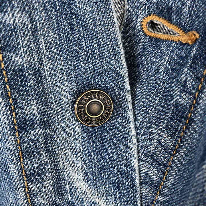 Levi's STANDARD TRUCKER 70507-0034 Denim Jacket (Men's XL equivalent) cotton blue type Vintage Second Hand