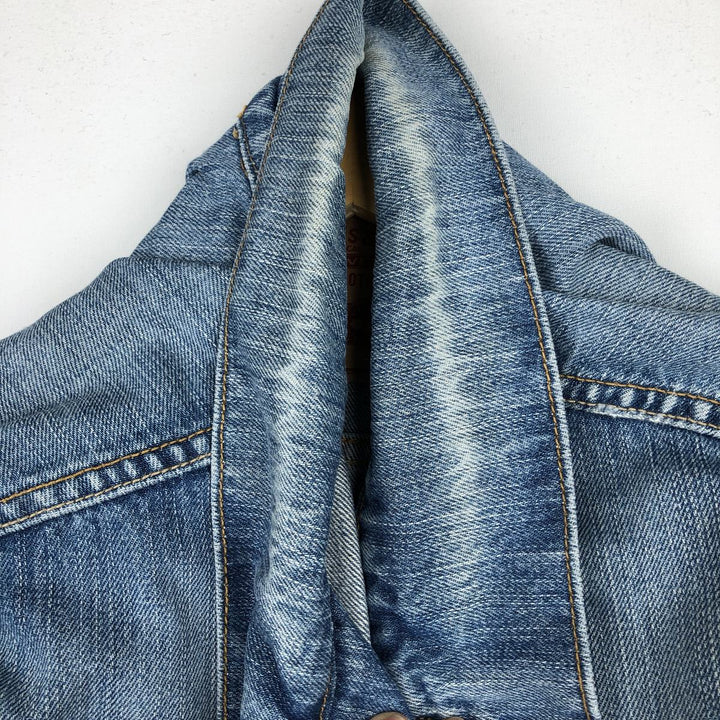 Levi's STANDARD TRUCKER 70507-0034 Denim Jacket (Men's XL equivalent) cotton blue type Vintage Second Hand