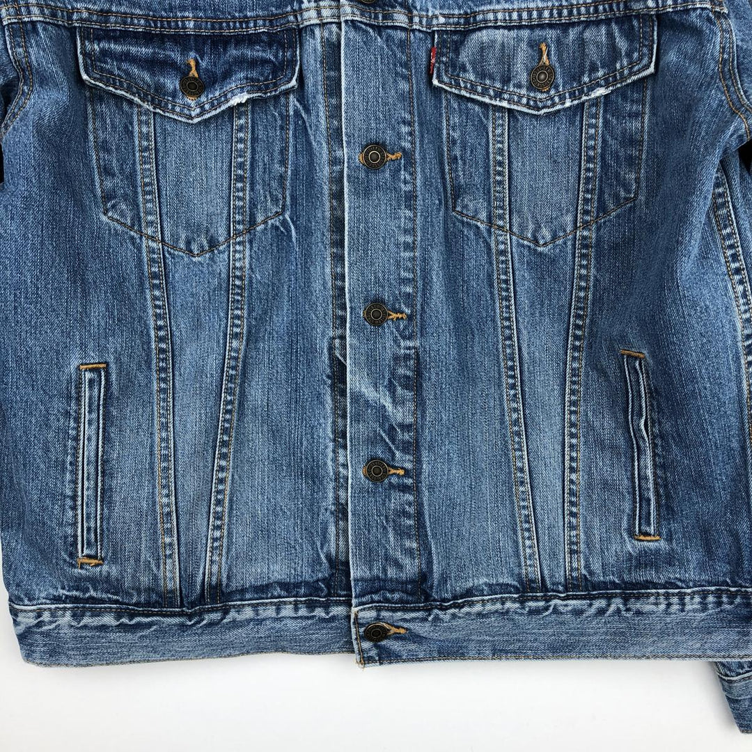 Levi's STANDARD TRUCKER 70507-0034 Denim Jacket (Men's XL equivalent) cotton blue type Vintage Second Hand
