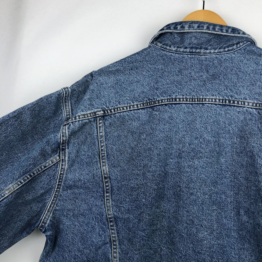 Guess Jeans denim jacket, men's size XXL equivalent. cotton blue type Vintage Second Hand