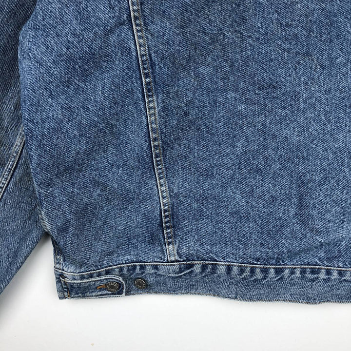 Guess Jeans denim jacket, men's size XXL equivalent. cotton blue type Vintage Second Hand