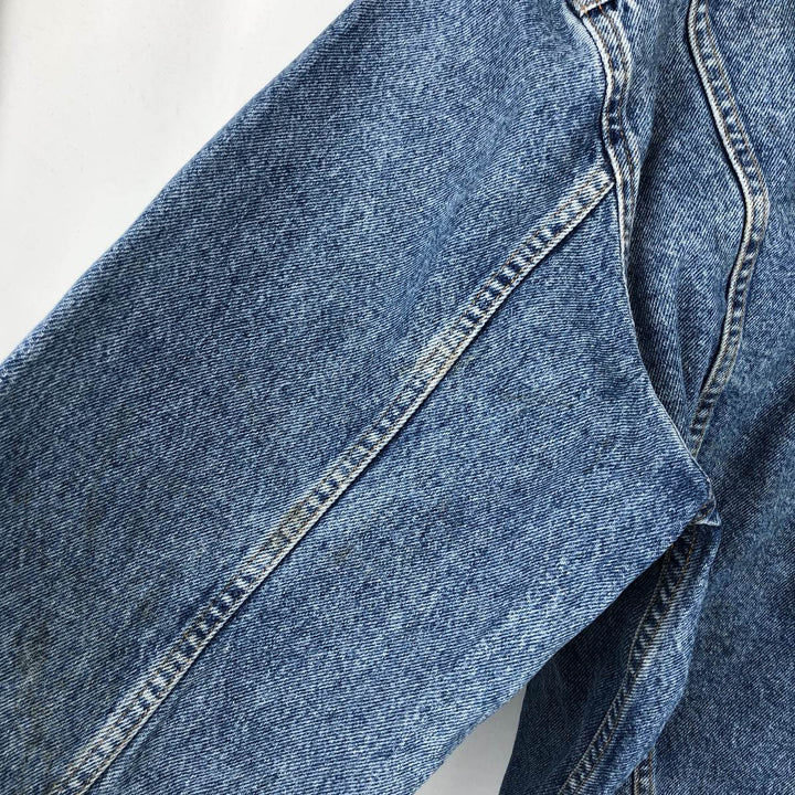 Guess Jeans denim jacket, men's size XXL equivalent. cotton blue type Vintage Second Hand