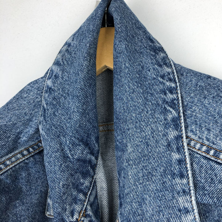 Guess Jeans denim jacket, men's size XXL equivalent. cotton blue type Vintage Second Hand