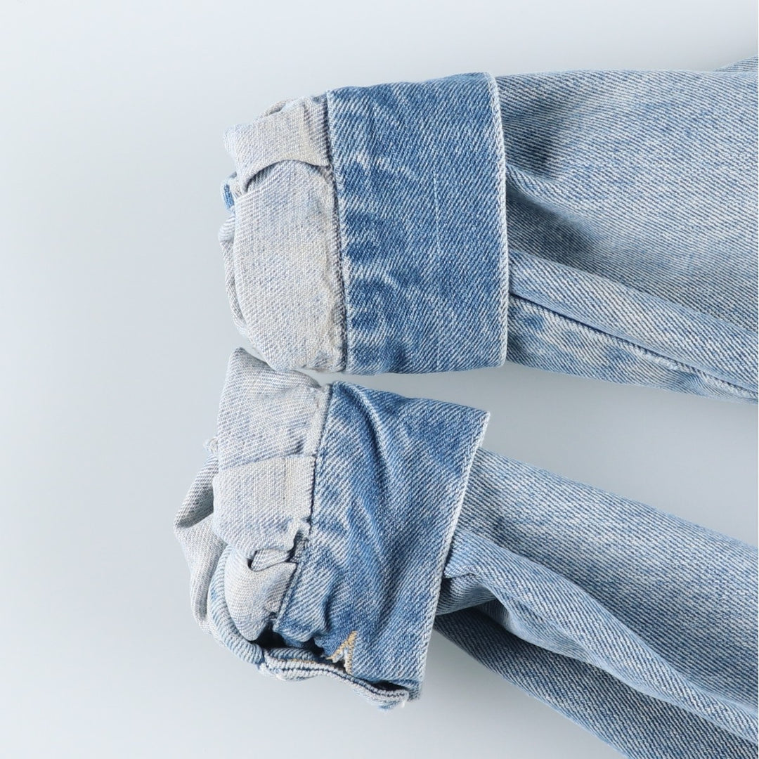 ~90'S Guess GEORGES MARCIANO Denim Jacket, Made in USA, Men's Size M (approx.), Vintage unclear blue type Vintage Second Hand