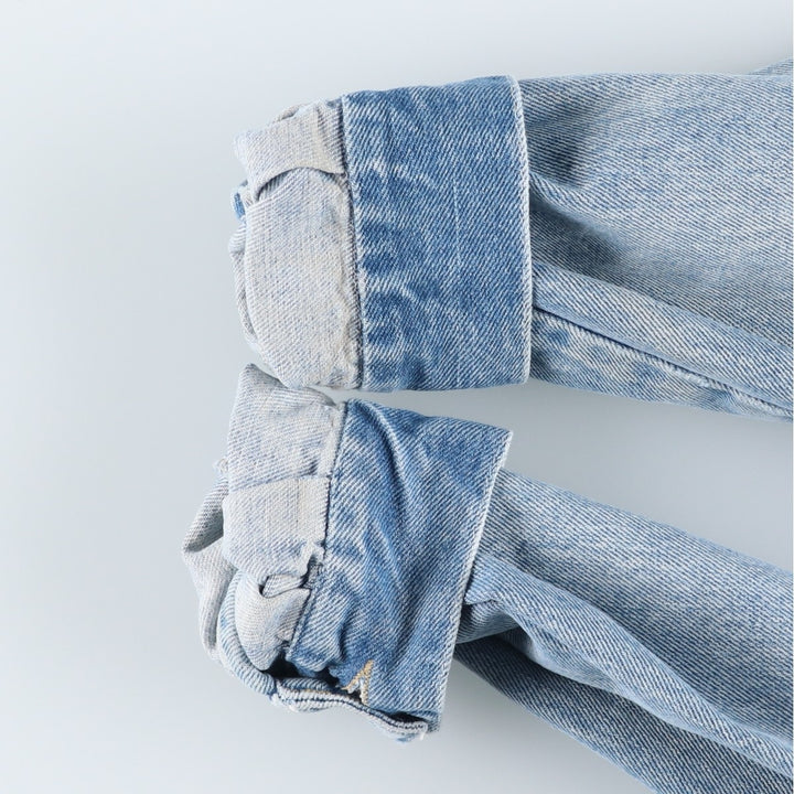 ~90'S Guess GEORGES MARCIANO Denim Jacket, Made in USA, Men's Size M (approx.), Vintage unclear blue type Vintage Second Hand