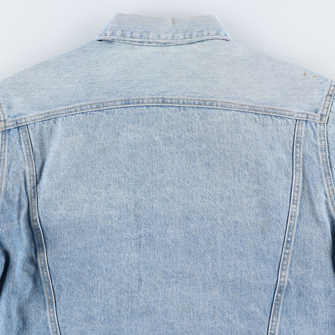 ~90'S Guess GEORGES MARCIANO Denim Jacket, Made in USA, Men's Size M (approx.), Vintage unclear blue type Vintage Second Hand