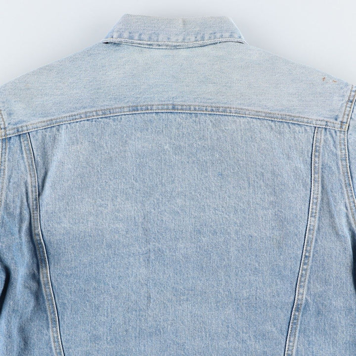 ~90'S Guess GEORGES MARCIANO Denim Jacket, Made in USA, Men's Size M (approx.), Vintage unclear blue type Vintage Second Hand