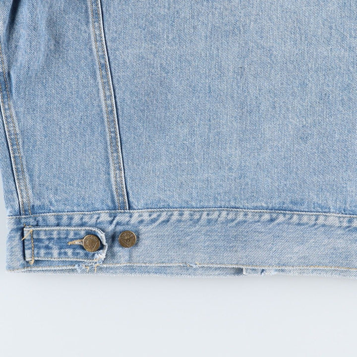 ~90'S Guess GEORGES MARCIANO Denim Jacket, Made in USA, Men's Size M (approx.), Vintage unclear blue type Vintage Second Hand