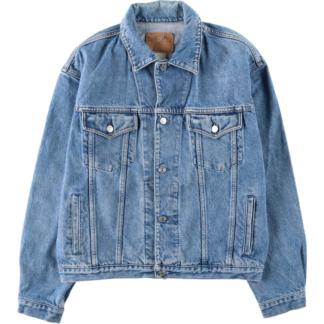 90'S GAP DENIM Old GAP Denim Jacket G-Jean Men's Size L (Equivalent) Vintage cotton blue type Vintage Second Hand