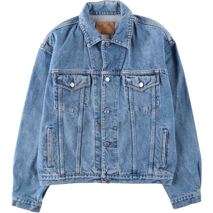 90'S GAP DENIM Old GAP Denim Jacket G-Jean Men's Size L (Equivalent) Vintage cotton blue type Vintage Second Hand