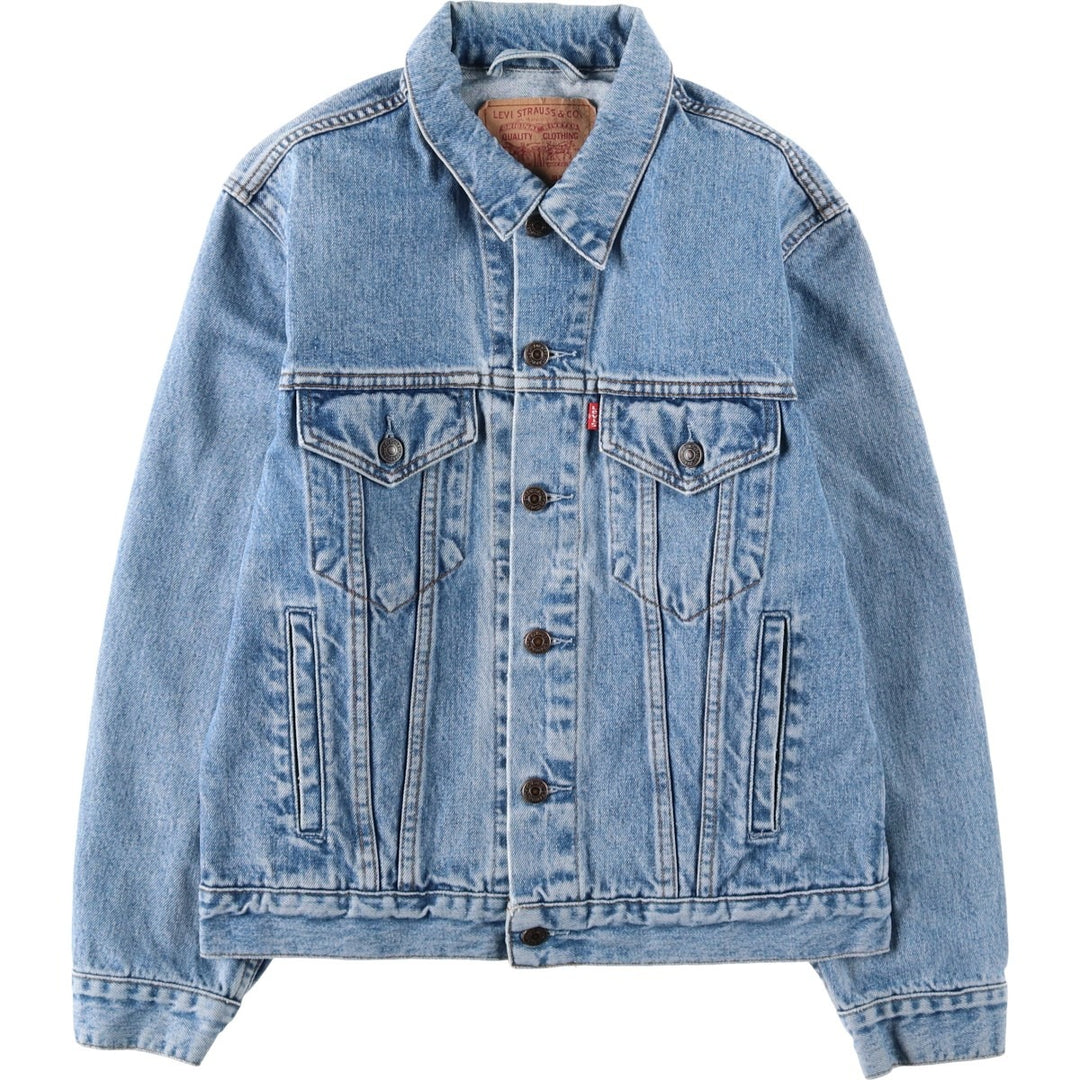 Levi's Euro Model Denim Jacket, Men's Size Small cotton blue type Vintage Second Hand